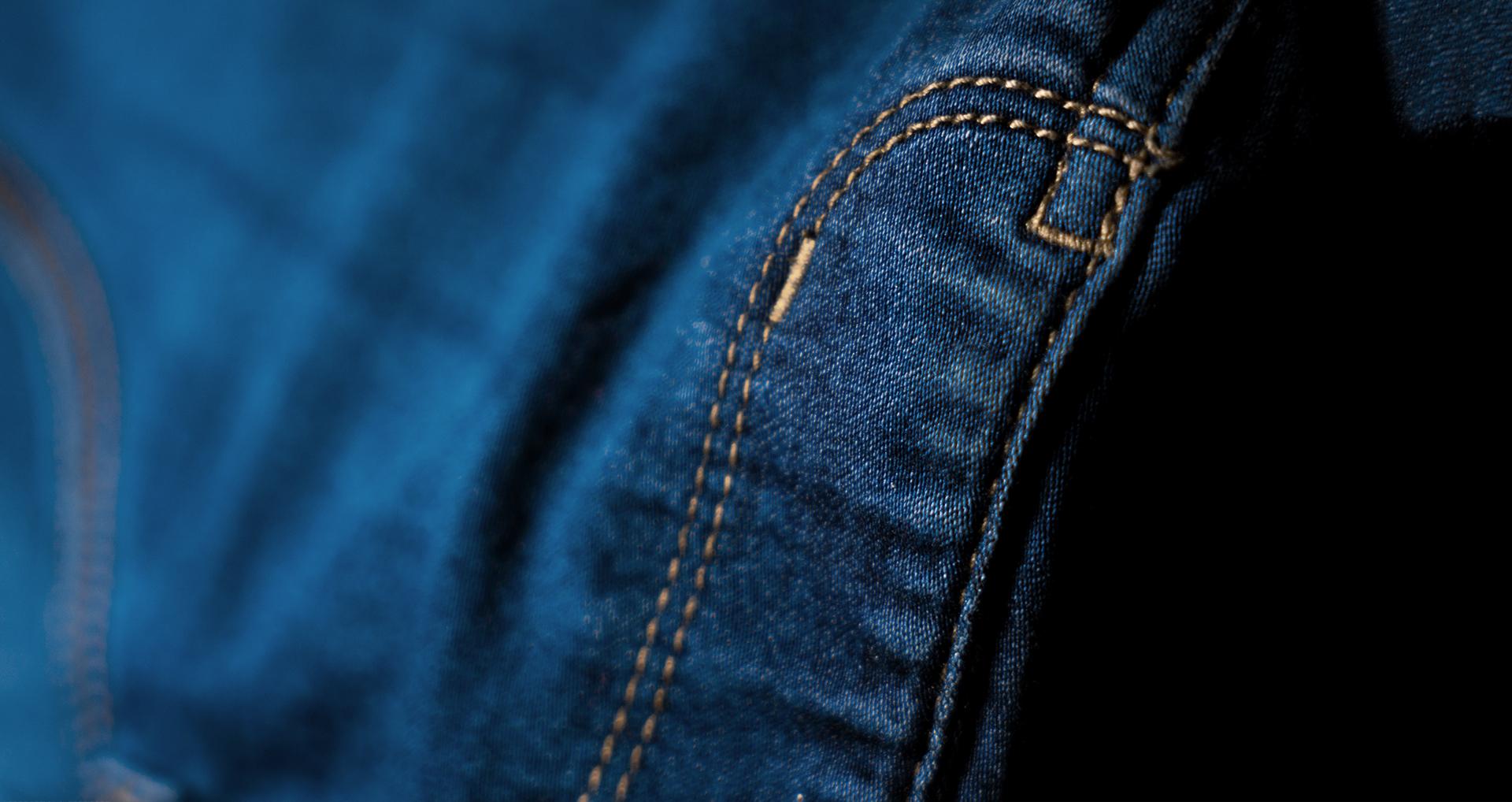 Close-up of denim